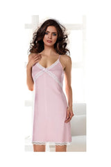 Light Pink Lace-Trimmed Nightdress