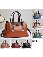 Women's PU Leather Single-Shoulder Crossbody Bag, Versatile European Style Purse