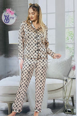 women’s satin pajama set