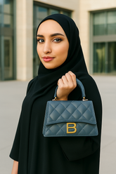 حقيبة جيلي ماسنجر للنساء، حقيبة كتف صغيرة مربعة