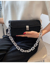 Maggie Crossbody Rhinestone Bag