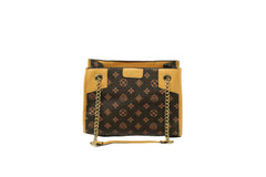 New Fashion Printed Chain Bag Large Capacity Foreign Air Tote Bag Trend Armpit Chain Bag