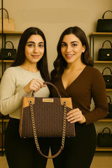 New Fashion Printed Chain Bag Large Capacity Foreign Air Tote Bag Trend Armpit Chain Bag