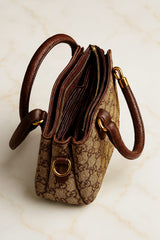 GG Small Tote Bag Handbag 2WAY Shoulder Bag PVC Leathe