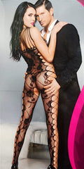 Elegant Black Lace Bodystocking