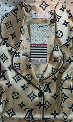 women’s satin pajama set