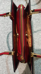 Patent Leather Hand and Shoulder Bag