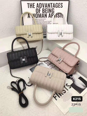 THE LUXE CARRY Women's Quilted Sling Bag With Stylish