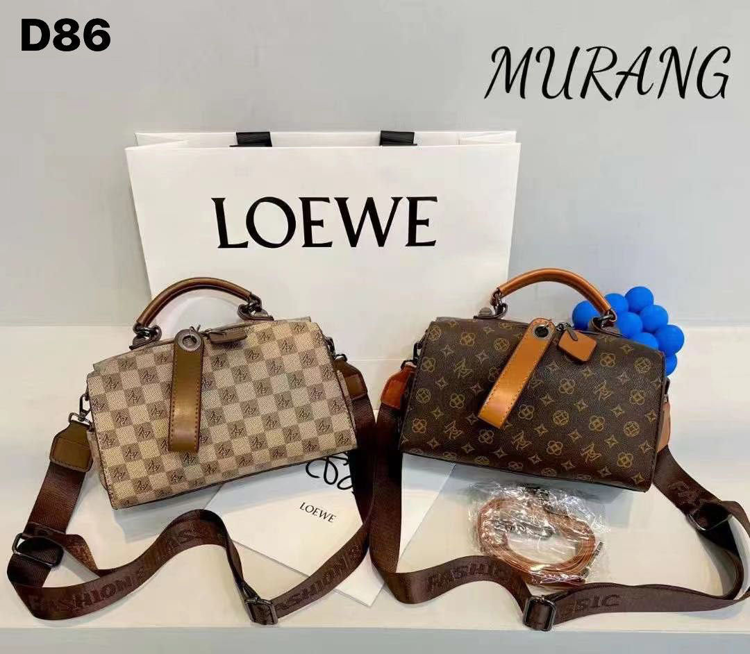 Women's Vintage Print Large Capacity One Shoulder Messenger Bag Handbag Boston Pillow Bag