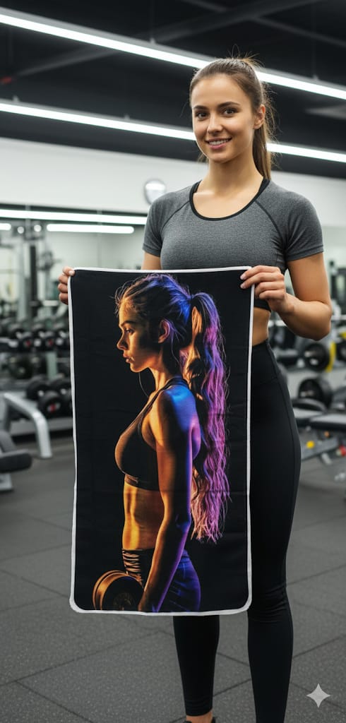 🎾 Athletic Gym Towel – 95 x 50 CM
