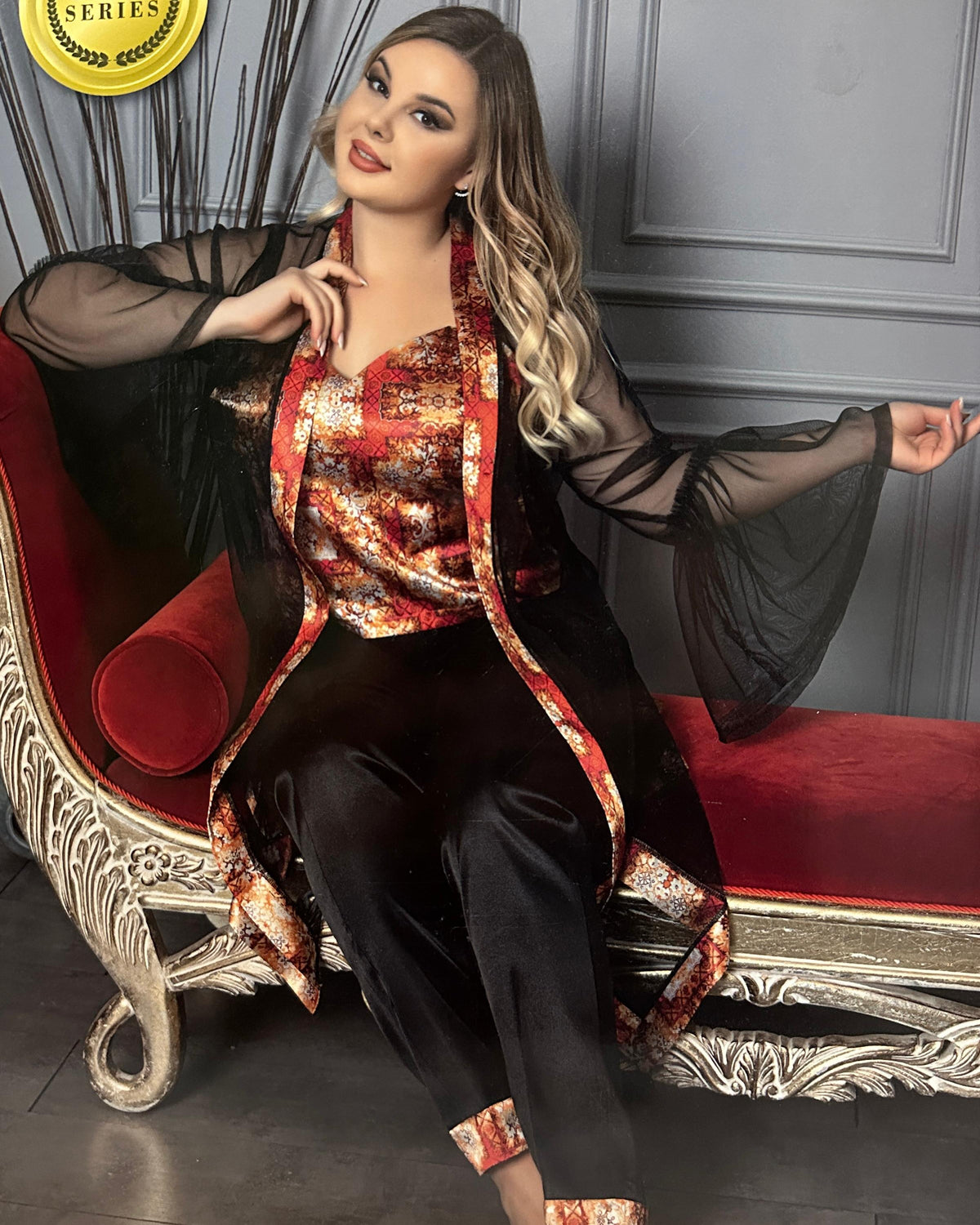 Turkish woman robe